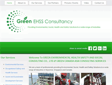 Tablet Screenshot of greenehss.com